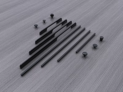 Modern handle 3d model