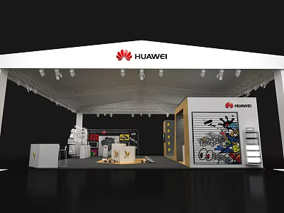 Tobacco and Liquor Store Interior Featuring Wine Racks Cigarette Displays and Wooden Shelves 3d model