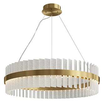 Modern chandelier 3d model