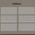 Various Poliform Wall Paneling Styles for Interior Home Decor Design