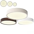 Modern Round Ceiling Lights With Multiple Styles And Bright Lighting 3d model