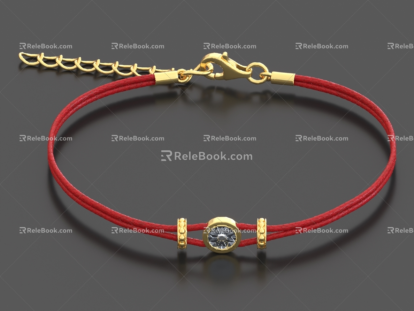 Bracelet Jewelry Bracelet Necklace Pendant 3d model