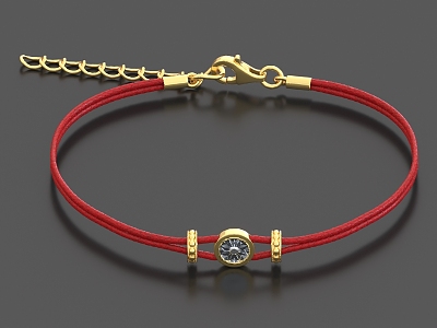 Bracelet Jewelry Bracelet Necklace Pendant 3d model