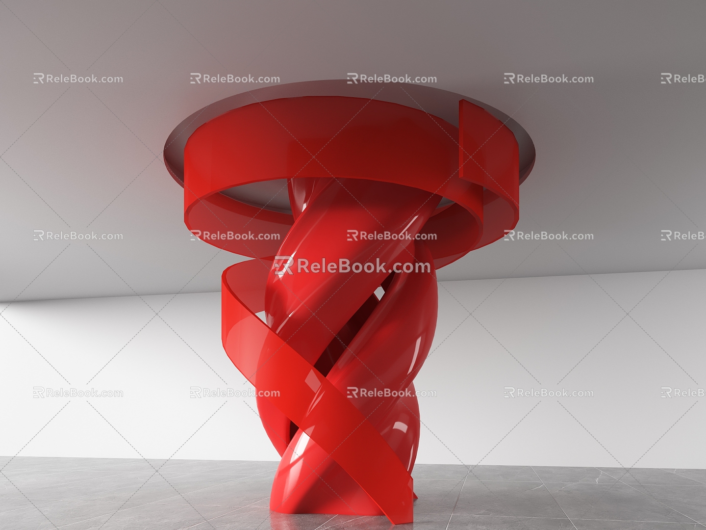 Modern Column 3d model