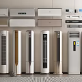 Different Types of Modern Air Conditioners and Fans with Stylish Designs
