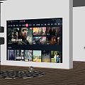Modern Projection Monitoring Technology For Indoor Security With HD Surveillance
