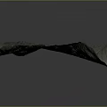 Detailed 3D Terrain Model Featuring Mountain Ranges And River Textures