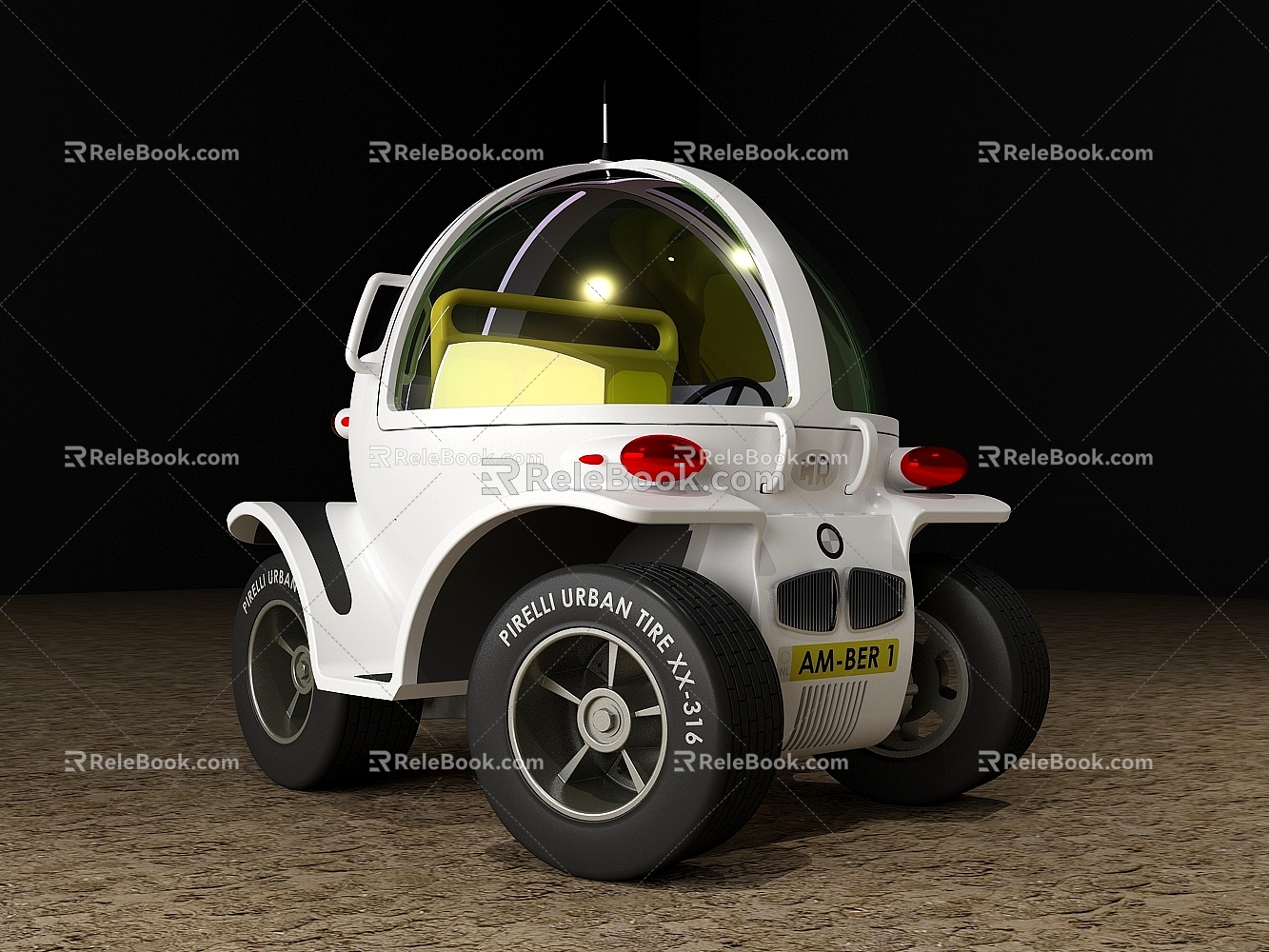 Modern Toy Car Car 3d model