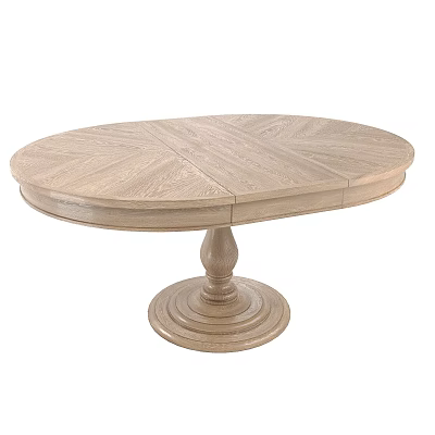 American Style Dining Table Simple Dining Table 3d model