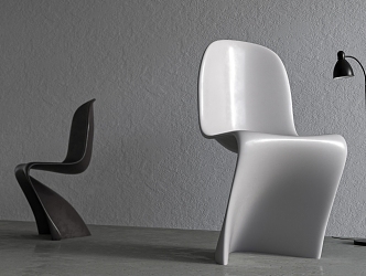 Modern single chair 3d model