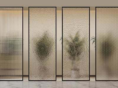 Changhong glass partition model