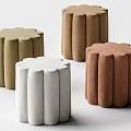 Sofa stool Low stool 3d model