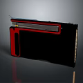 High Performance Graphics Card Red Black Design With Cooling System PCIe Interface