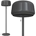 Modern Floor Lamp Golden Floor Table Lamp Marble IKEA 3d model
