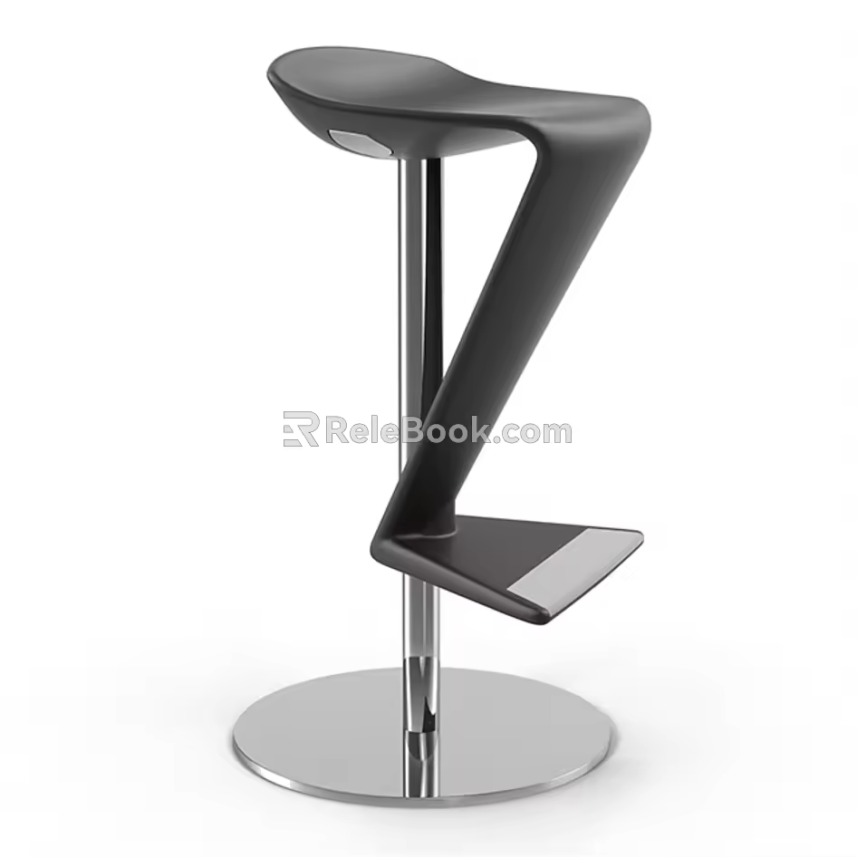 Bar stool 3d model