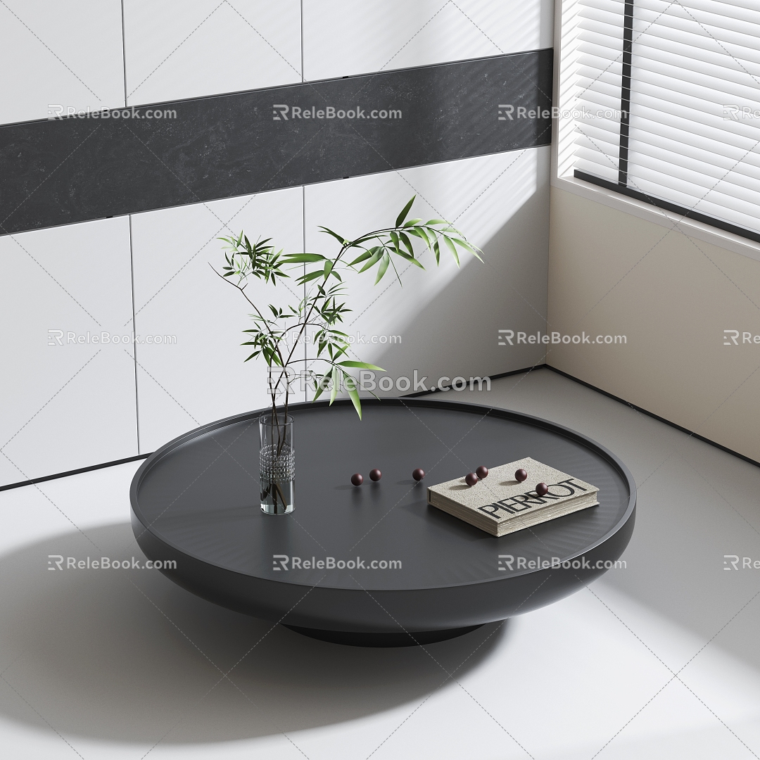 Modern coffee table 3d model