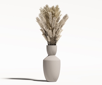 Modern Vase Flowers 3d model