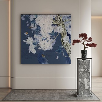 New Chinese Decorative Painting 3d model