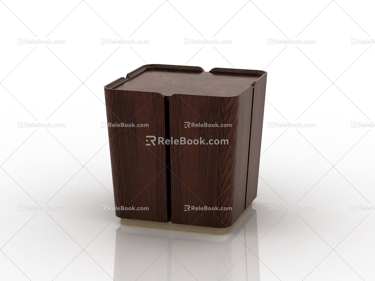 Light Luxury Corner Table 3d model