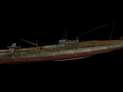 Submarine 3d model