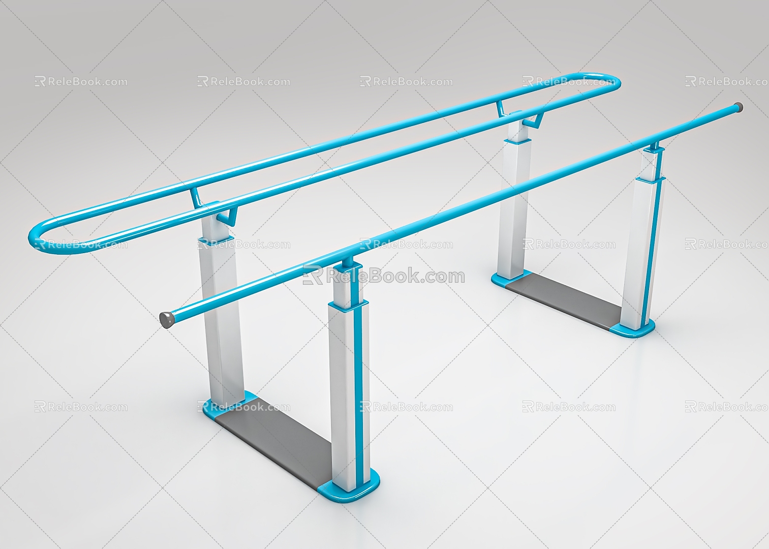 Linkage lifting parallel bar 3d model