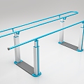 Linkage lifting parallel bar 3d model