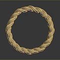 Stunning Gold Braided Bracelet With Sparkling Diamonds And Exquisite Weave Design
