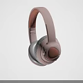 Pink Over Ear Headphones With Soft Ear Cushions And Adjustable Headband
