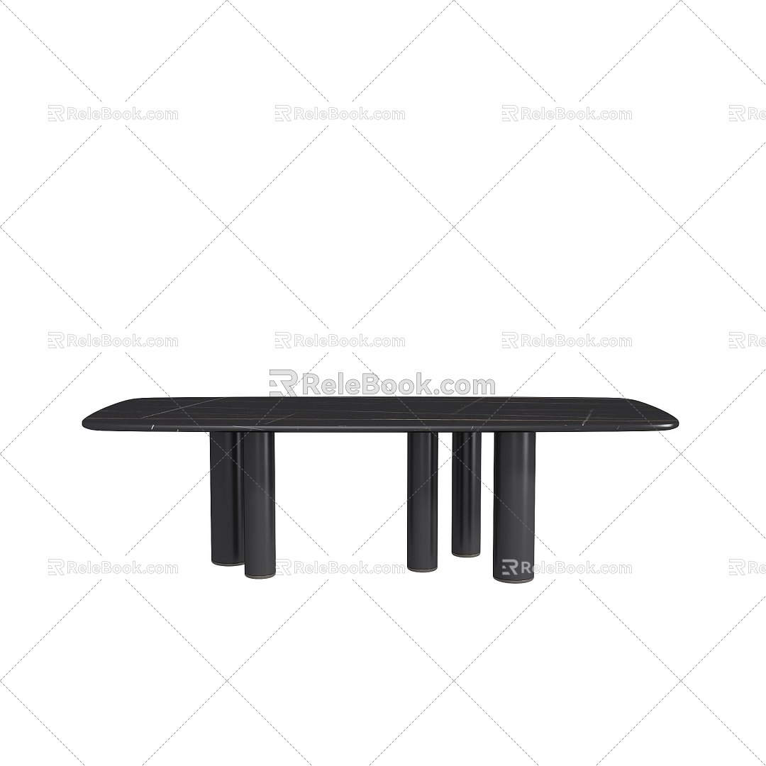 Cattelan italia cartland italian table 3d model