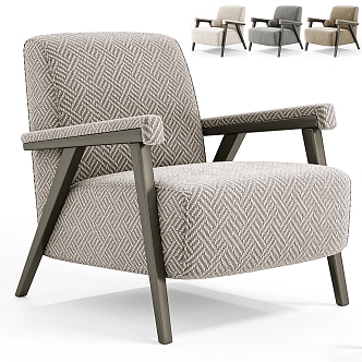 Dantone Home's Andy Armchair 3d model