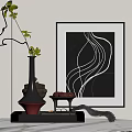 New Chinese style ornaments combination 3d model