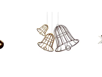 Modern pendant bell 3d model