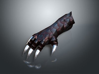 dragon claw manipulator 3d model