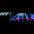 Colorful Stage Light Beams Creating Dynamic Vibrant Live Performance Effects