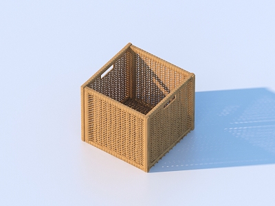 Storage basket toolbox storage box 3d model