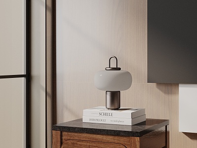 Modern table lamp model