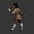 Characters Mulan Game Characters Game Characters Realistic Characters Cartoon Characters Hand-held 3d model