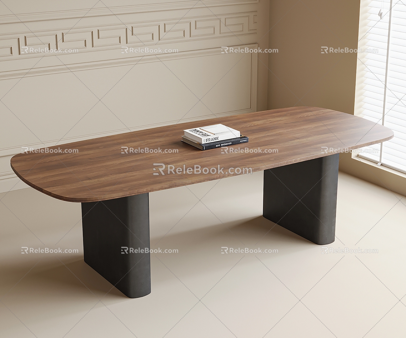 Desk Tea Table Dining Table 3d model