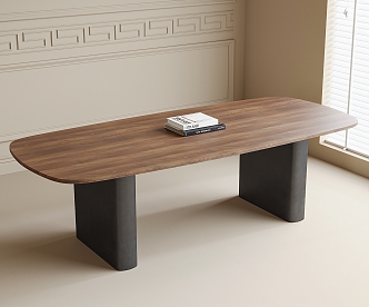 Desk Tea Table Dining Table 3d model