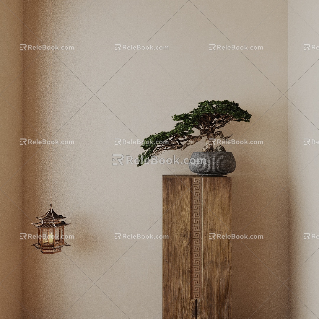 potted plant model