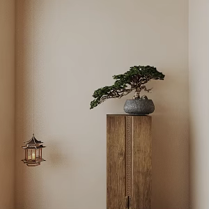 potted plant 3d model