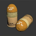 Shiny Gold 44 MAG JHP Bullets With Brass Casing And Engraved Markings