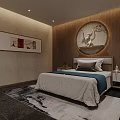 SPA Sauna Interior Design With Comfortable Lounge Chairs Decorative Wall Stone Flooring And Soft Lighting