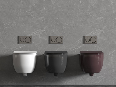 Modern Toilet Smart Toilet 3d model