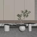 Modern coffee table 3d model