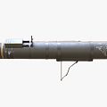 Anti-tank rocket launcher combination realistic anti-tank weapon rocket launcher heavy weapon war military 3d model