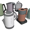 Daily Electrical Appliances Electric Kettles with Various Styles and Colors
