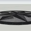modern floor tile building materials 3d model