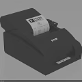 EPSON Receipt Printer Device Printing Paper Receipt Clearly and Efficiently