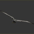 Modern Owl Raptor 3d model